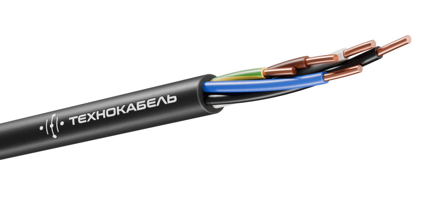 Кабель силовой ВВГнг(А)-LS 5Х6 ок(N.PE)-0.660 ТРТС