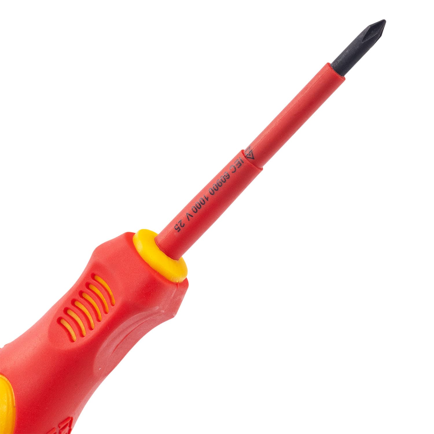 Отвертка диэлектрическая крестовая VDE PH1 x 80