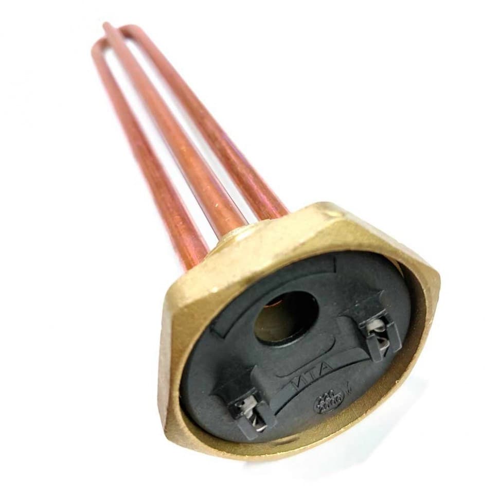 ТЭН RDT 2000W, D42мм, М6, композитная заливка, 220V