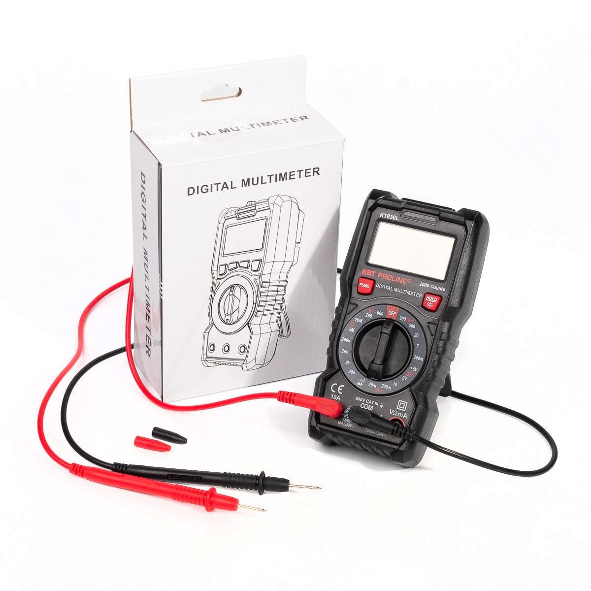 Мультиметр цифровой KT 830L серия PROLINE