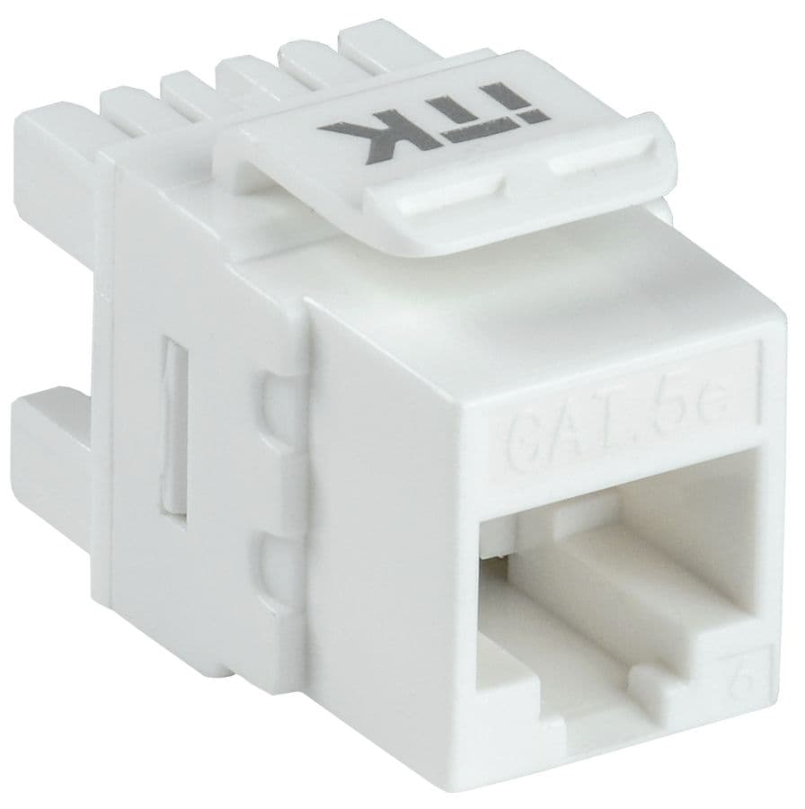 Модуль Keystone Jack кат.5E UTP 110 IDC 180град