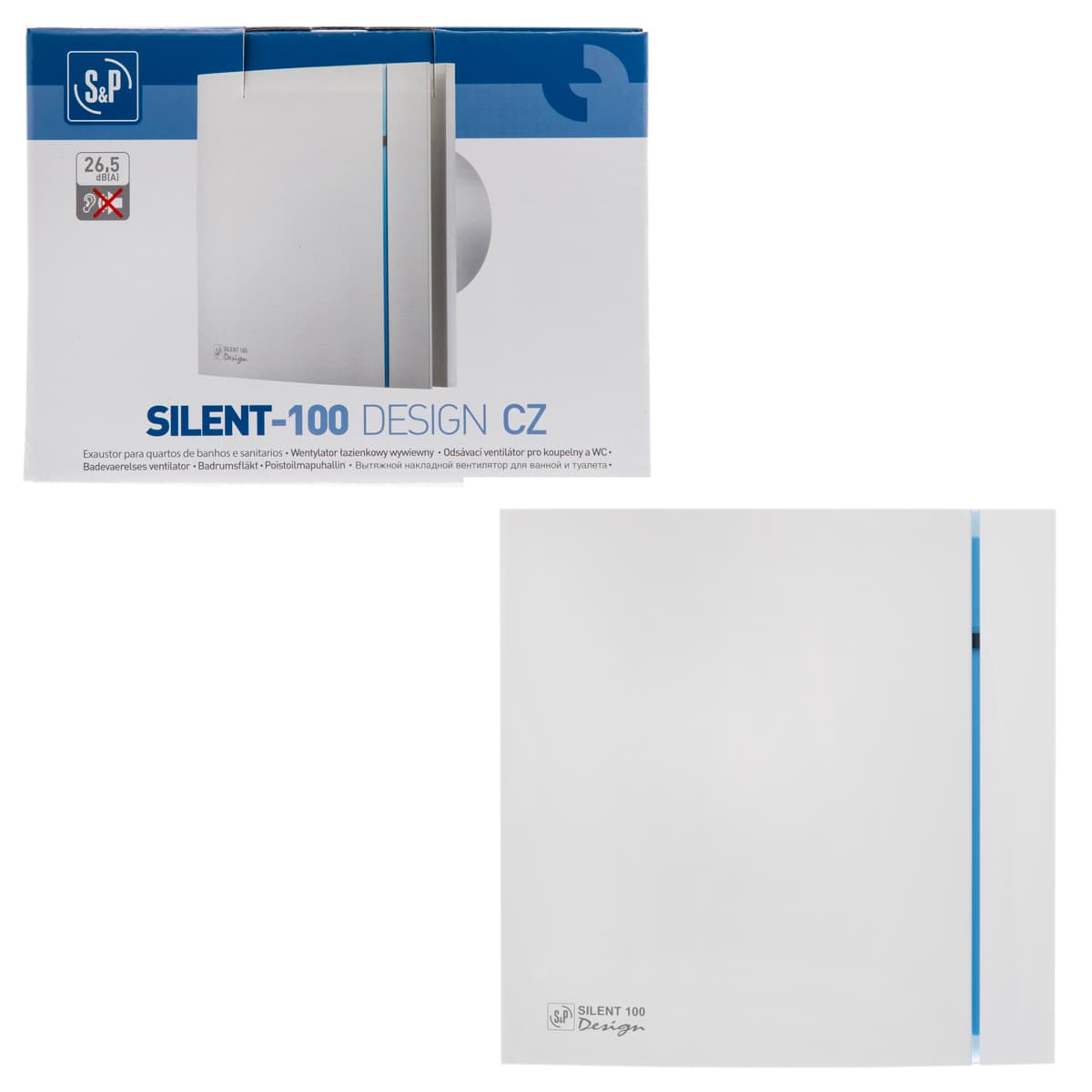 Вентилятор вытяжной Silent-100 CZ Design
