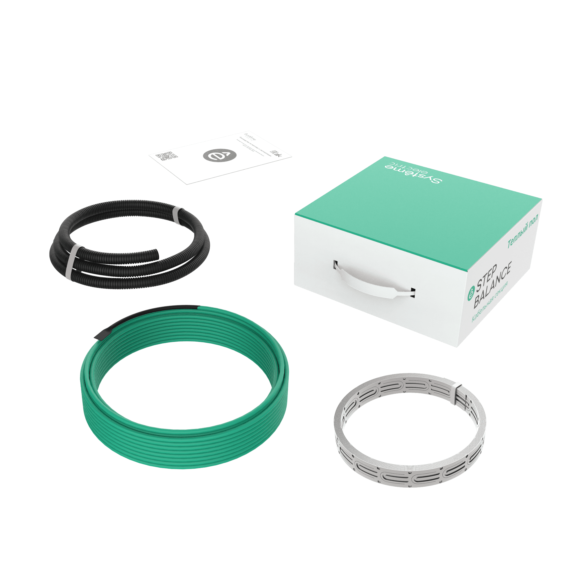 Теплый пол (секция кабельная) STEP BALANCE SBC018046, 18 Вт/м, 828 Вт, 46 м