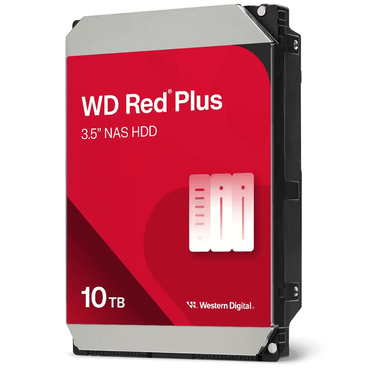 Жесткий диск 3.5'' 10 ТБ Red Plus, SATAIII, 7200 об/мин, 512 МБ
