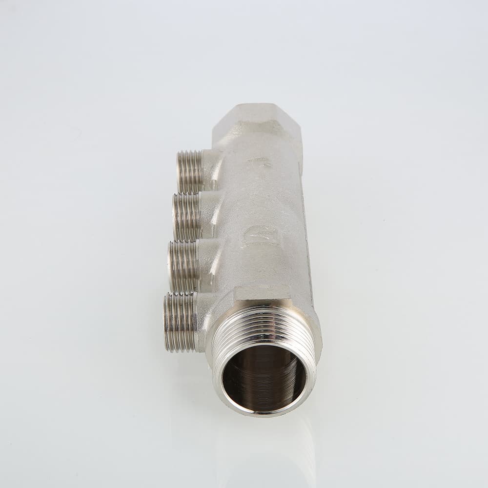 Коллектор 3/4'x2 выхода 1/2' НР