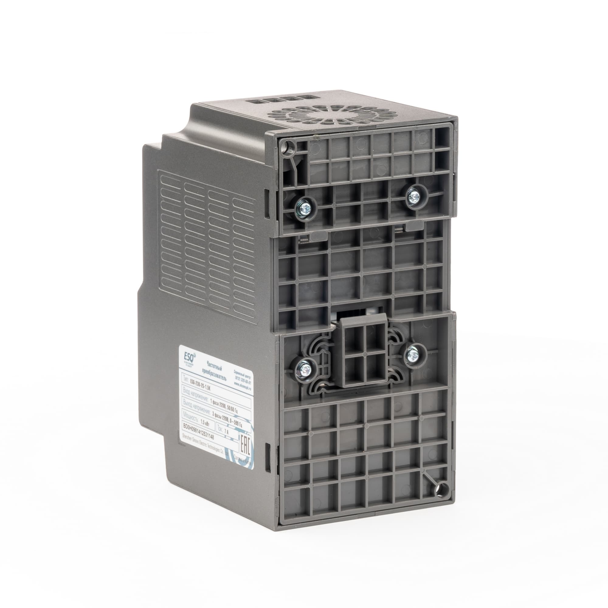 Преобразователь частоты ESQ-230-2S-1.5K 1.5 кВт, 220В