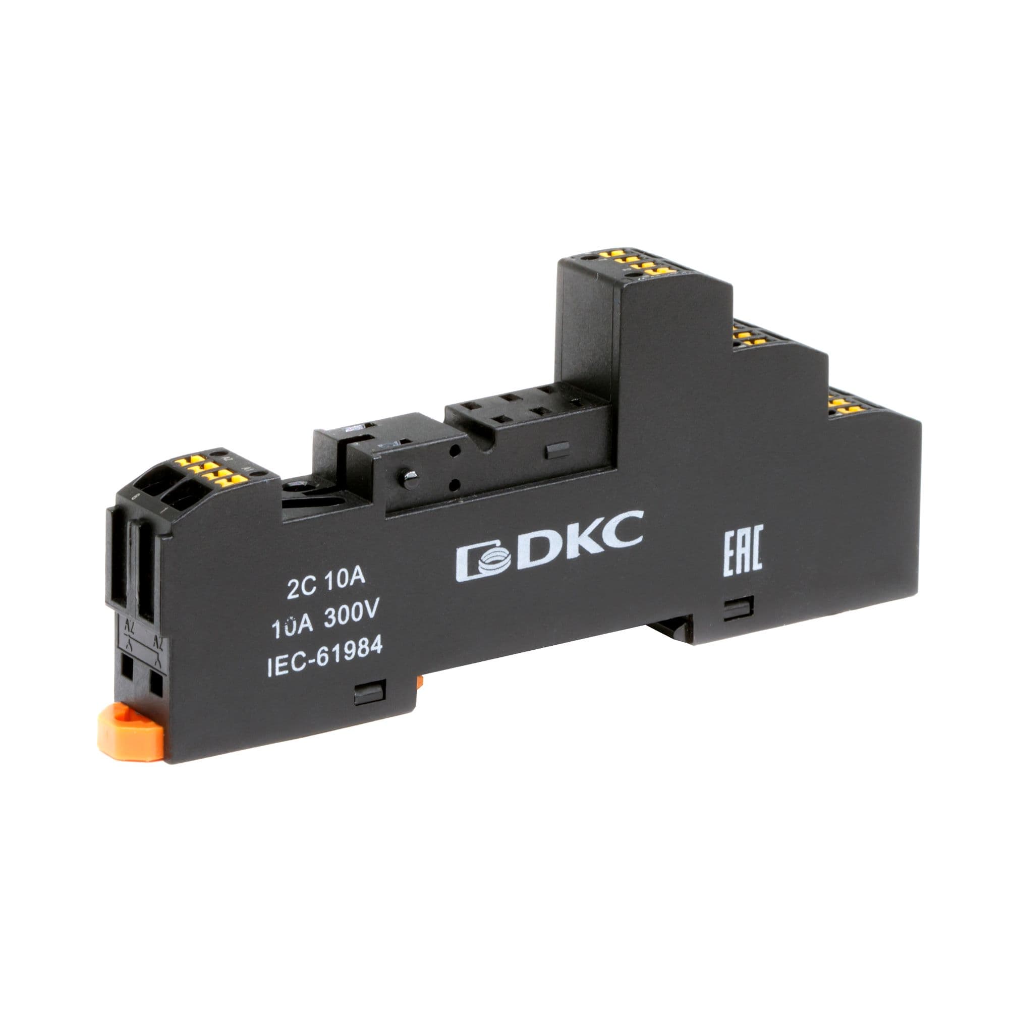 Колодка c клеммами push-in для реле на 2 группы IR-24DC/230AC-2CO