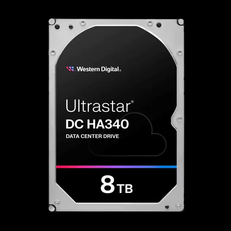 Жесткий диск 3.5'' 8 ТБ Ultrastar DC HA340, SATAIII, 7200 об/мин, 256 МБ