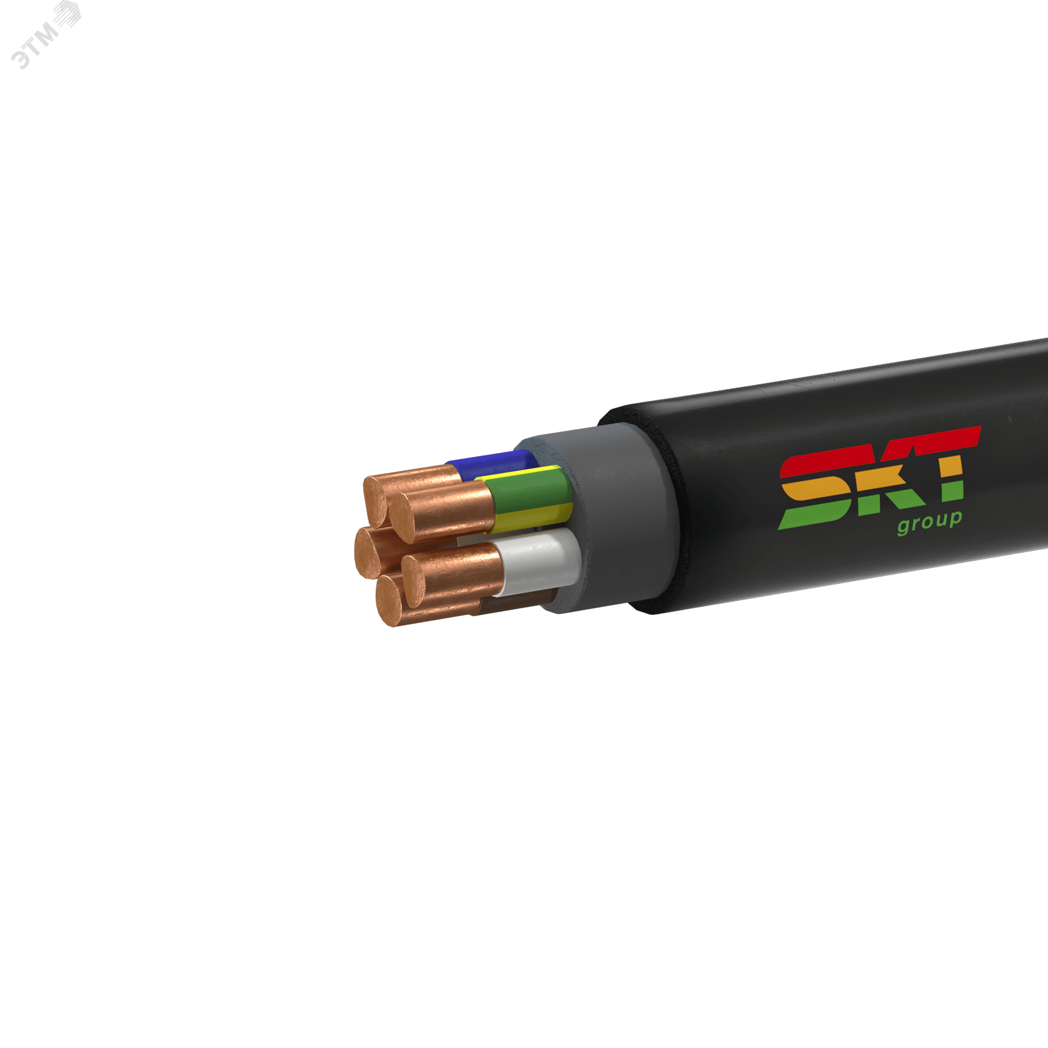 Кабель силовой ППГнг(А)-HF 5х6.0ок(N. РЕ)-0.66 ТРТС барабан
