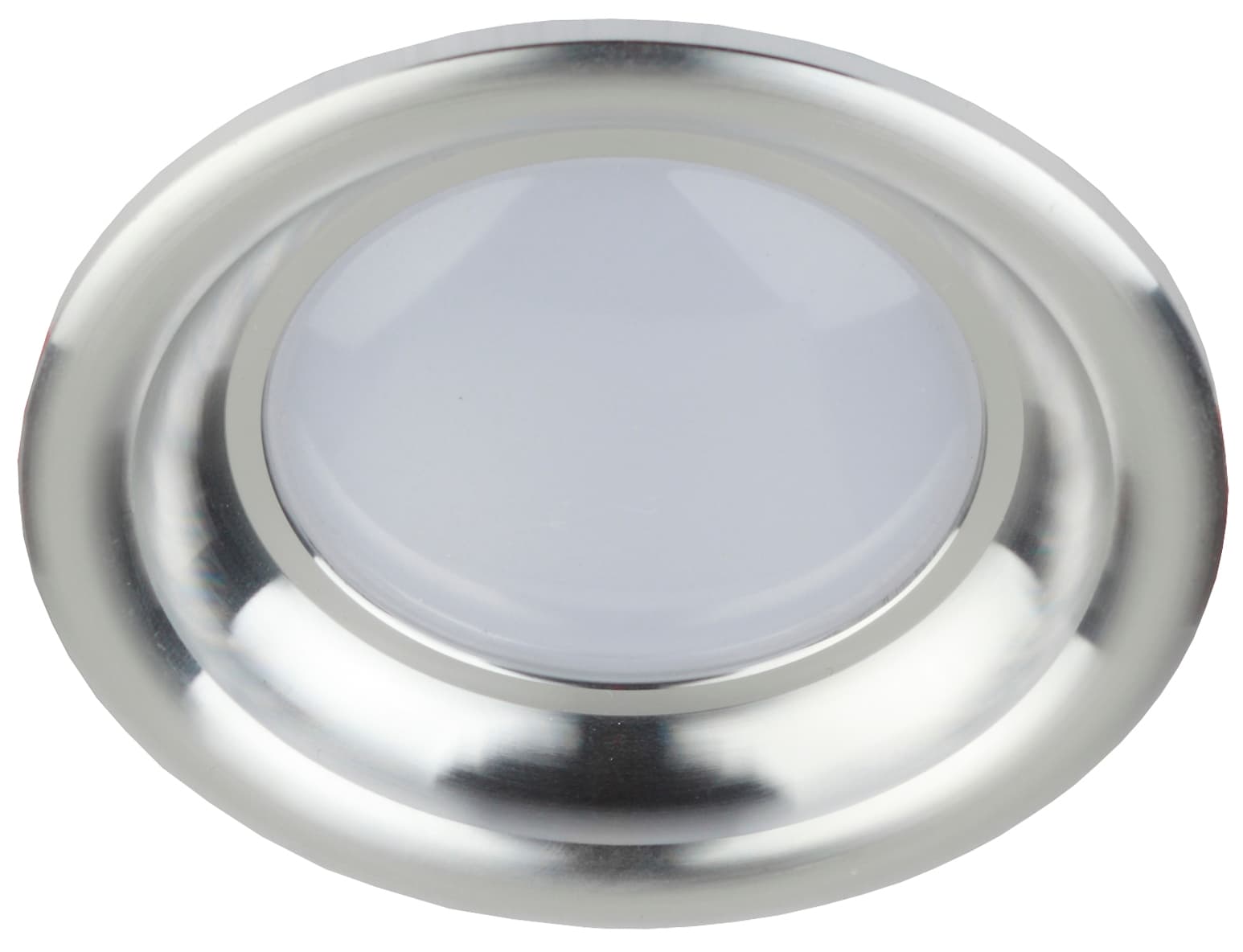 Светильник светодиодный круглый тарелка 7W 4000K, серебро KL LED 17-7 SL
