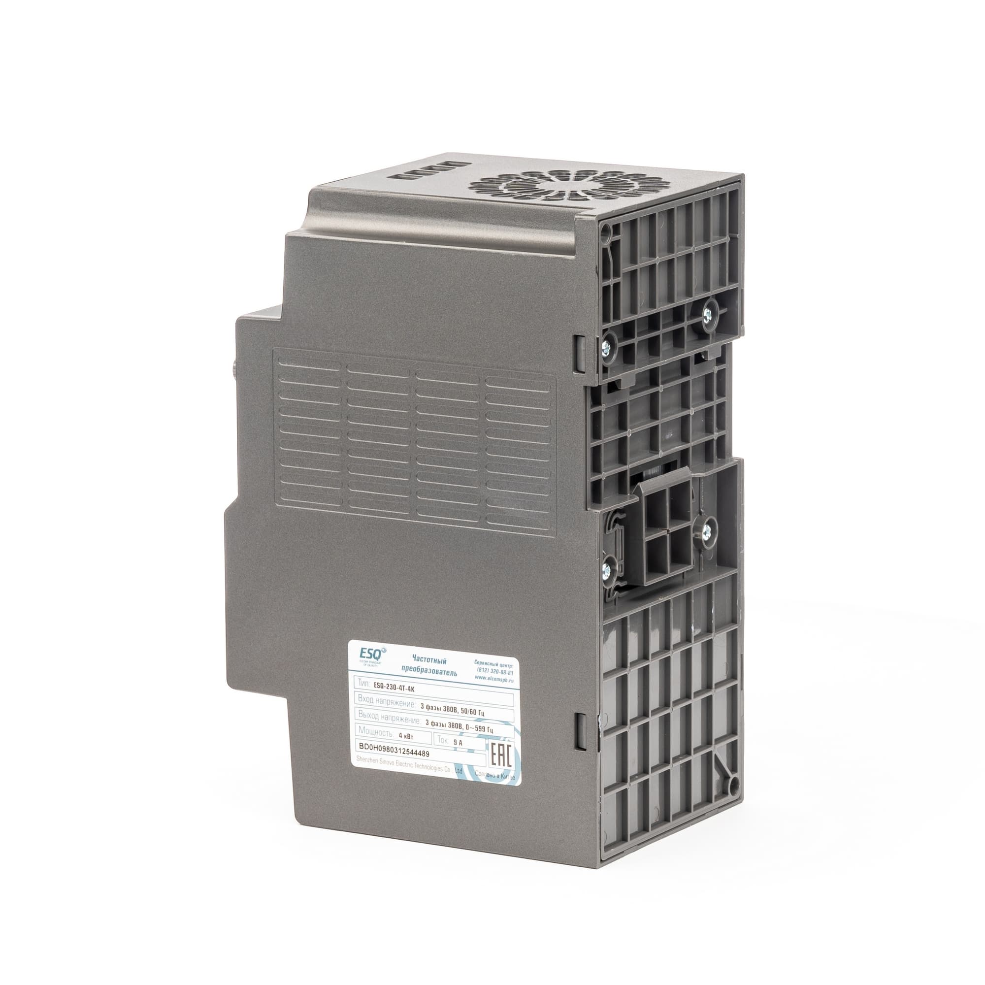 Преобразователь частоты ESQ-230-4T-4K 4 кВт, 380В