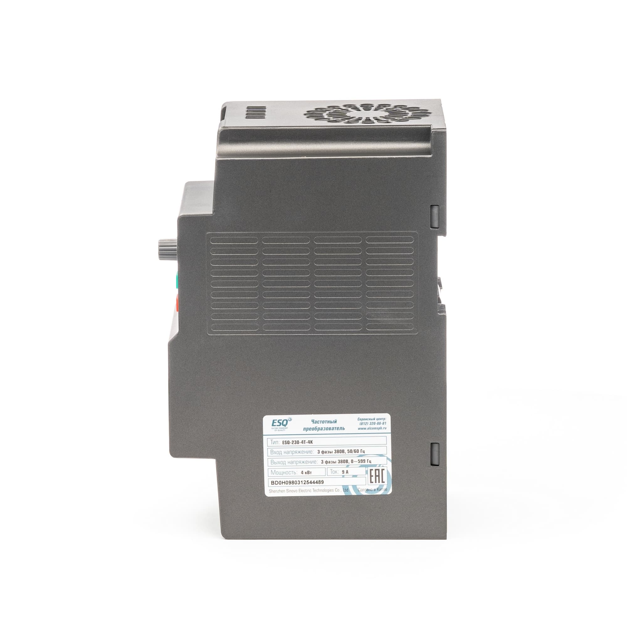 Преобразователь частоты ESQ-230-4T-4K 4 кВт, 380В