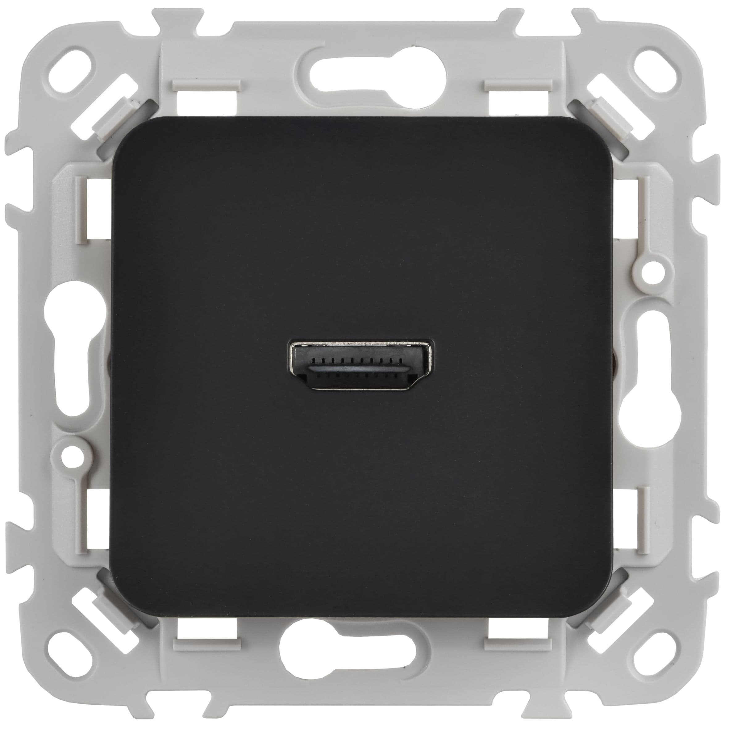 FLITE Розетка HDMI РШДМА-ФлЧ черный IEK