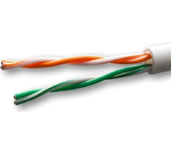 Витая пара U/UTP кат 5e 2x2xAWG24 Median Cu PVC IN 500м