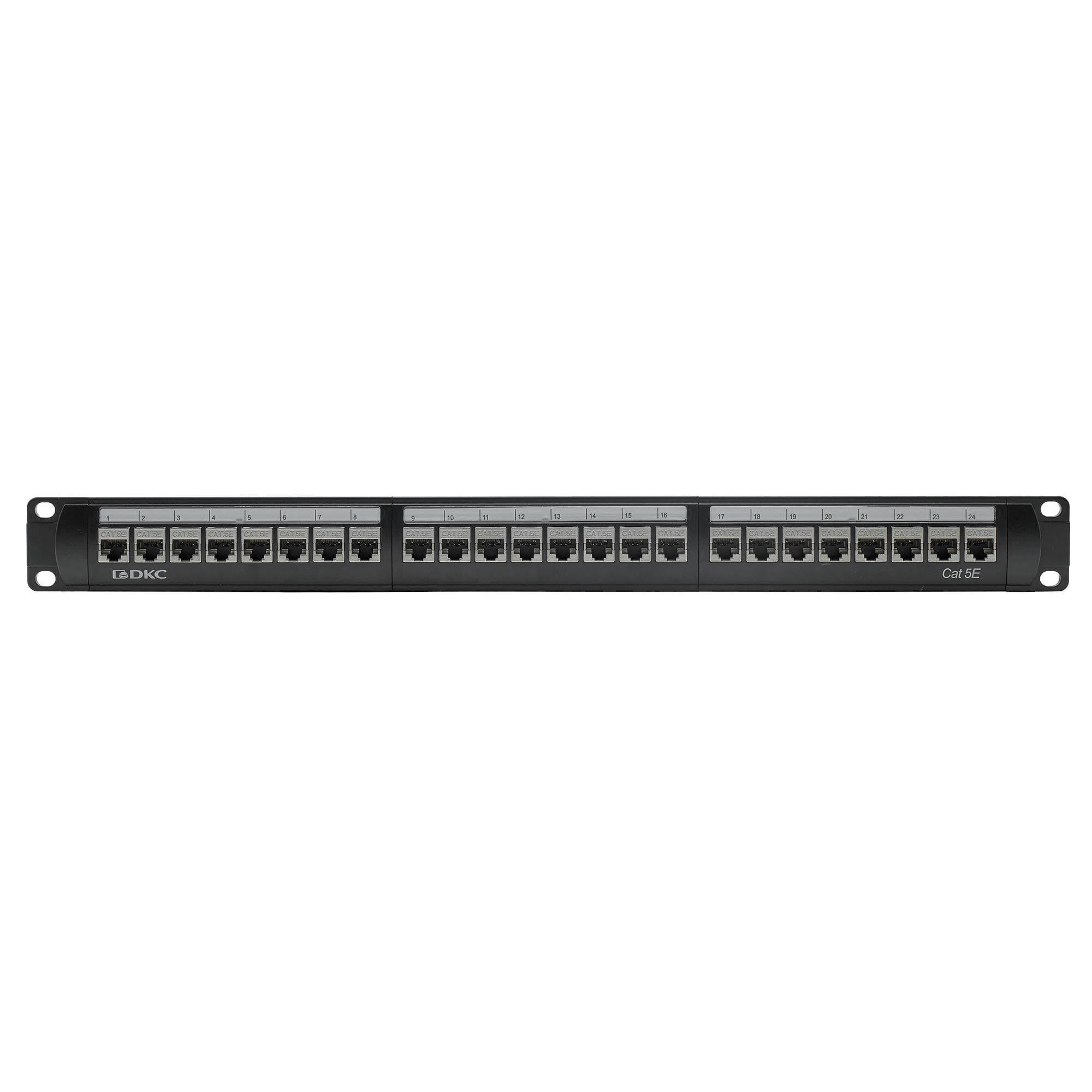Патч-панель 191UCAT5E 24 модуля RJ45 экранированная