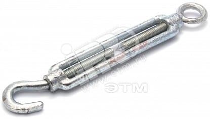 Талреп М18 DIN1480 крюк-кольцо оцинкованный