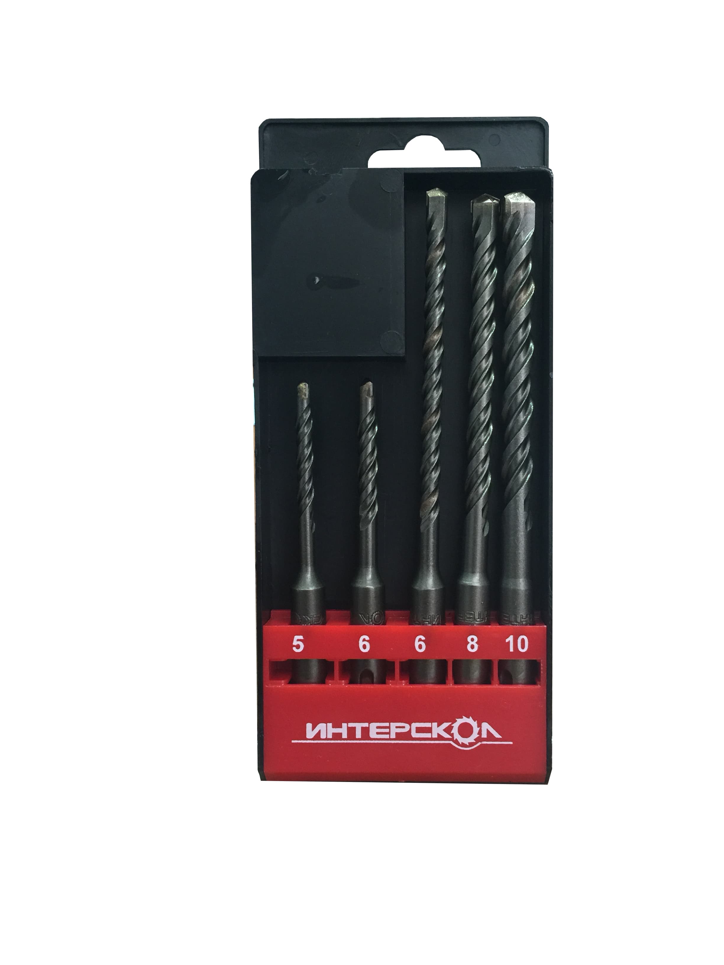 Набор буров PLUS (5PCS) 5,6х110, 6,8х160, 10х160