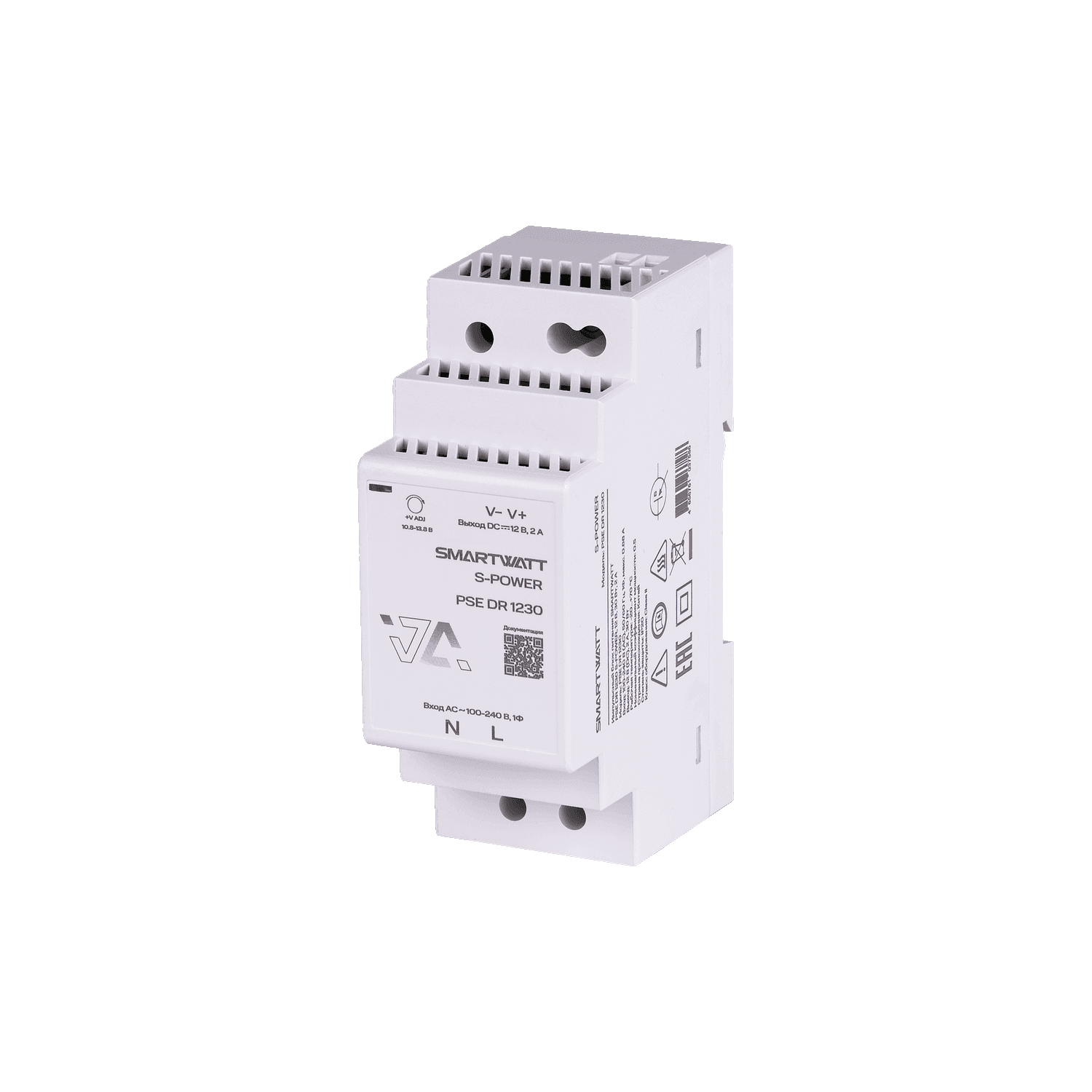 Блок питания 12В, 30 Вт PSE DR 1230 S-POWER