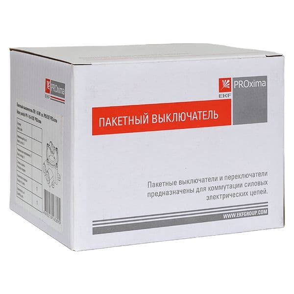 Выключатель пакетный ПВ 1-16 М1 пл. IP56 PROxima