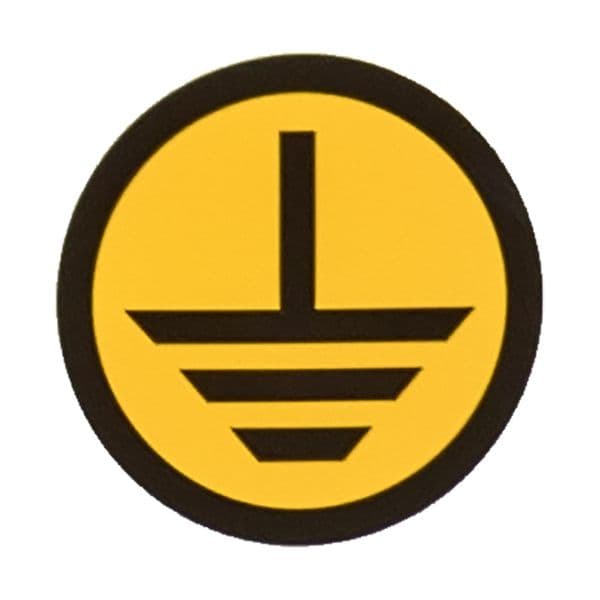 Знак безопасности ''Земля'' (круглый) d=20мм