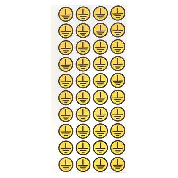 Знак безопасности ''Земля'' (круглый) d=20мм