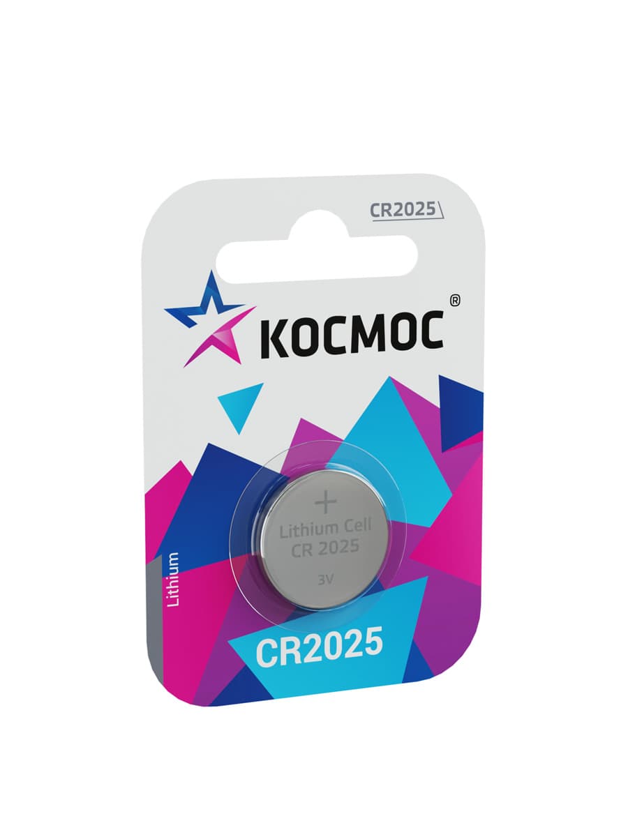 Батарейка CR2025 3V Lithium 1BL