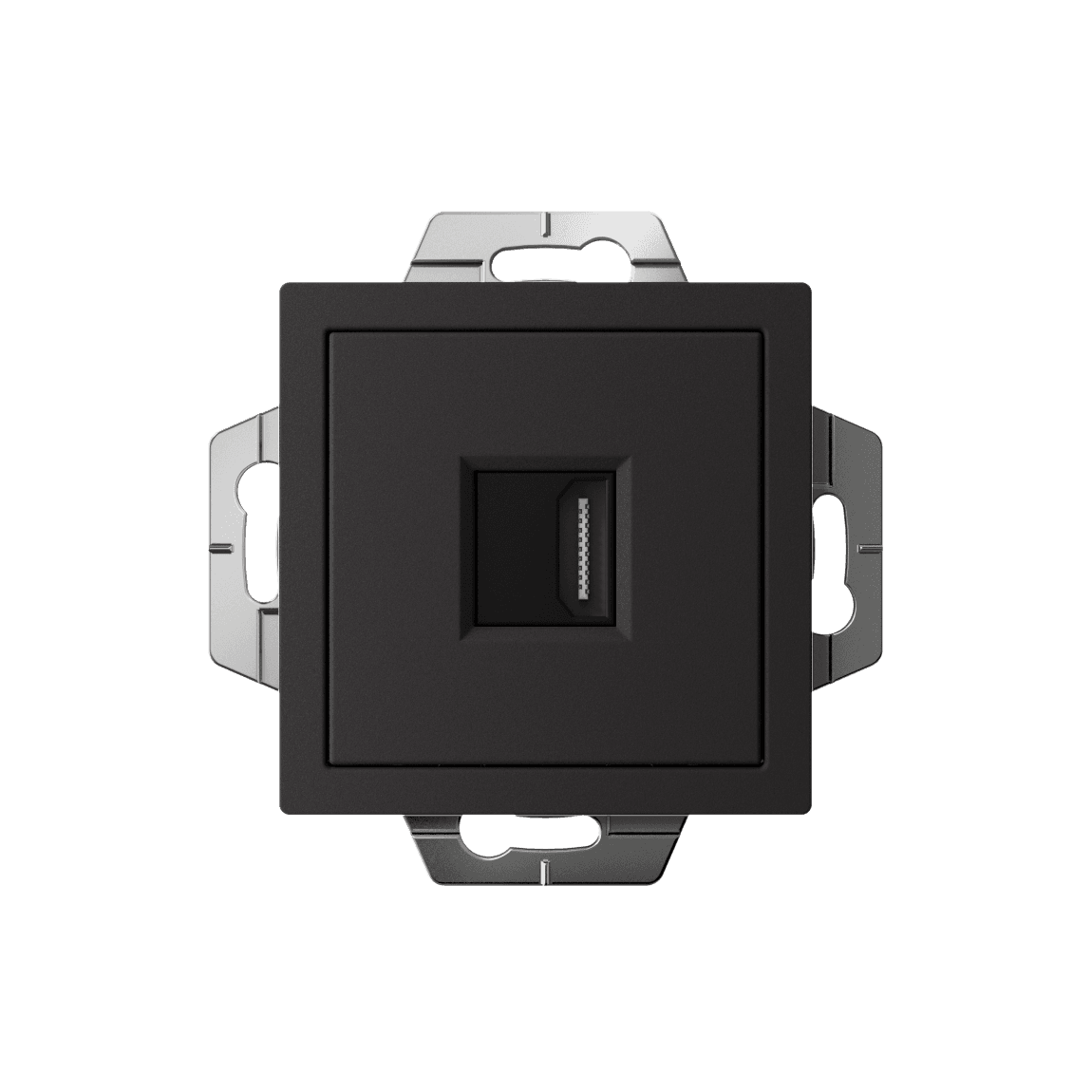 ATLASDESIGN РОЗЕТКА HDMI, механизм, КАРБОН