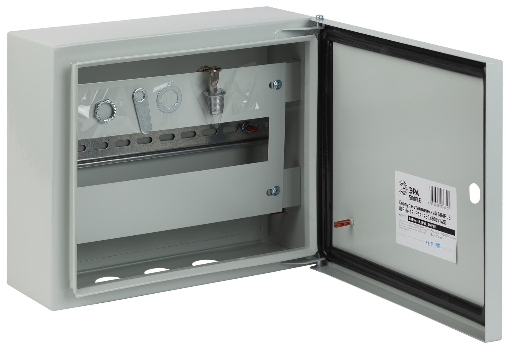 Корпус металлический SIMPLE ЩРНг-12 IP54 (250х300х120) (96)