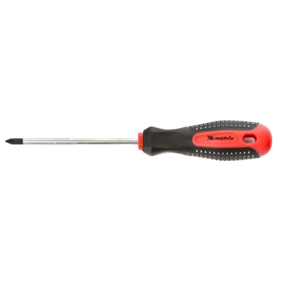 Отвертка Fusion, PH1х100 мм, CrV, 3к рукоятка  anti slip