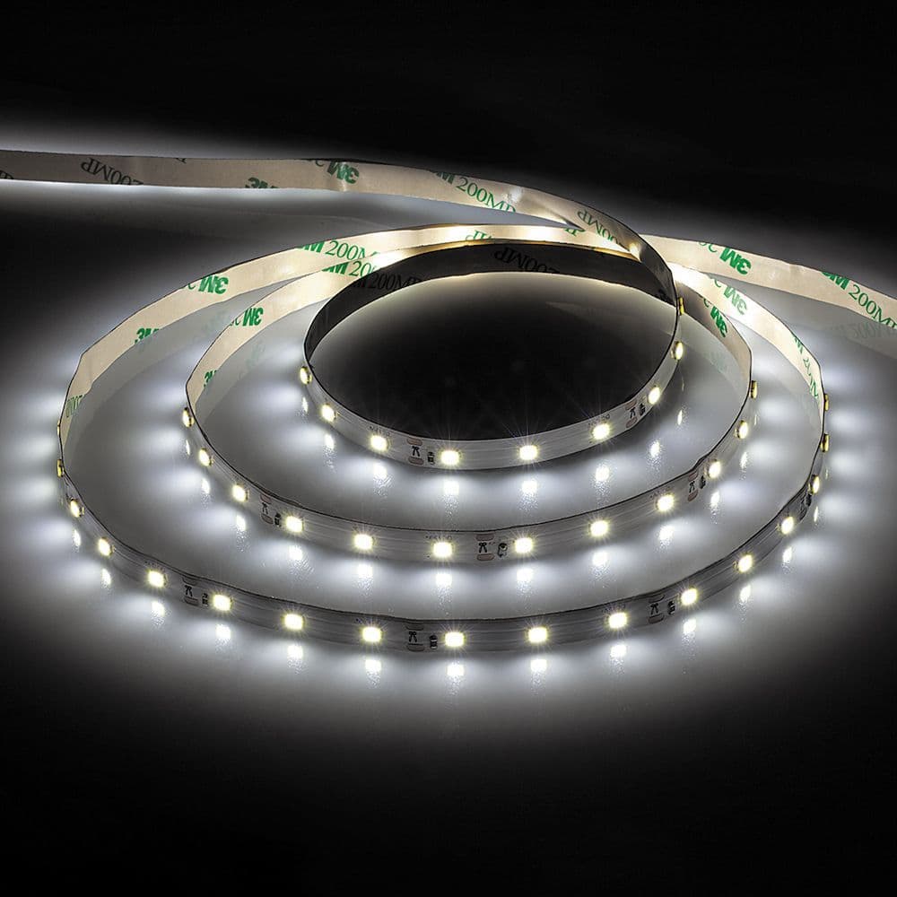 Лента светодиодная 4.8Вт/м 12В 6500К IP20 60LED/м LS603