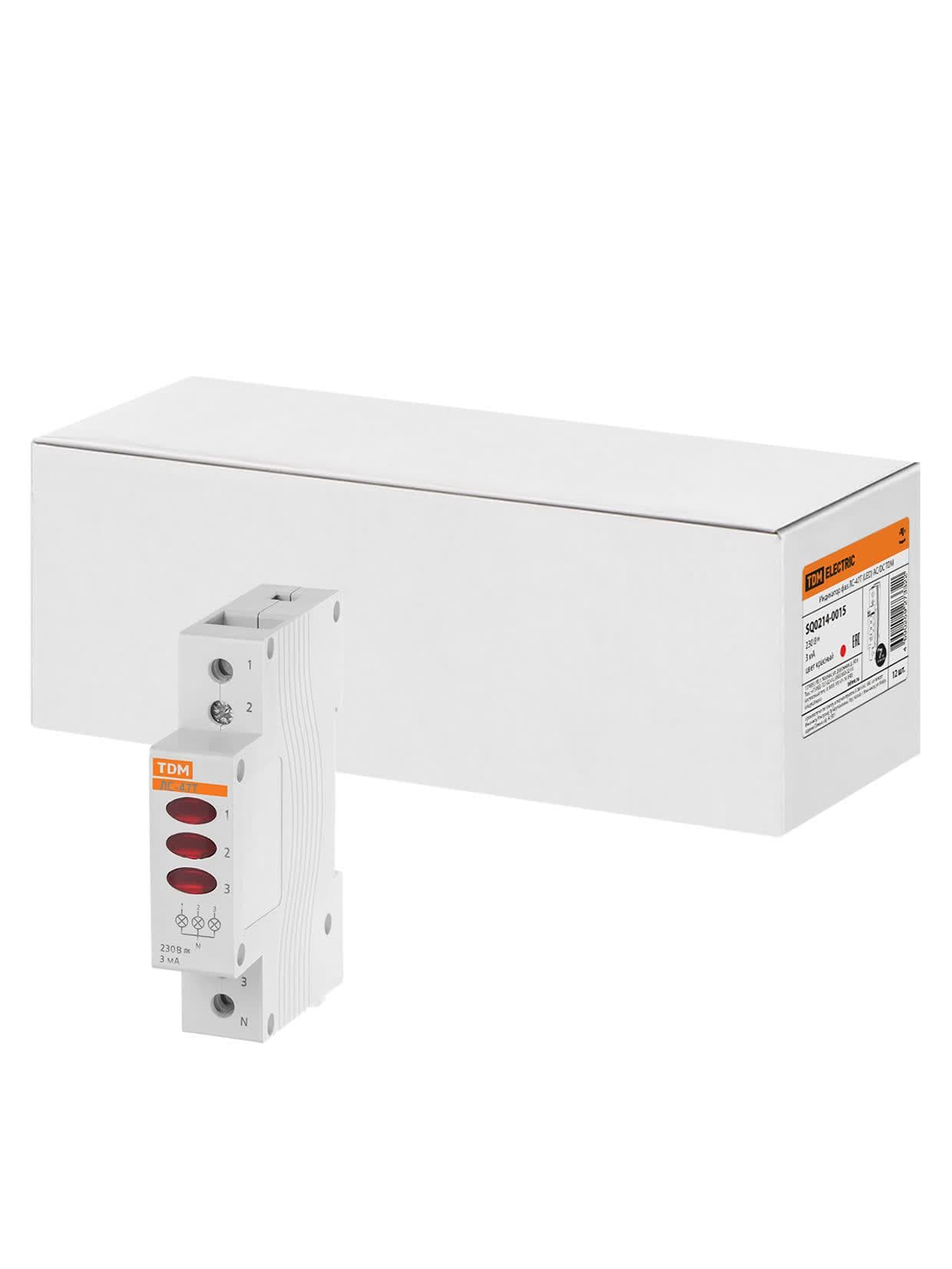 Индикатор фаз ЛС-47Т (LED) AC/DC