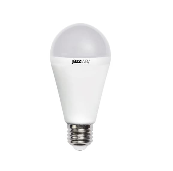 Лампа светодиодная LED 20вт E27 холодный белый, груша