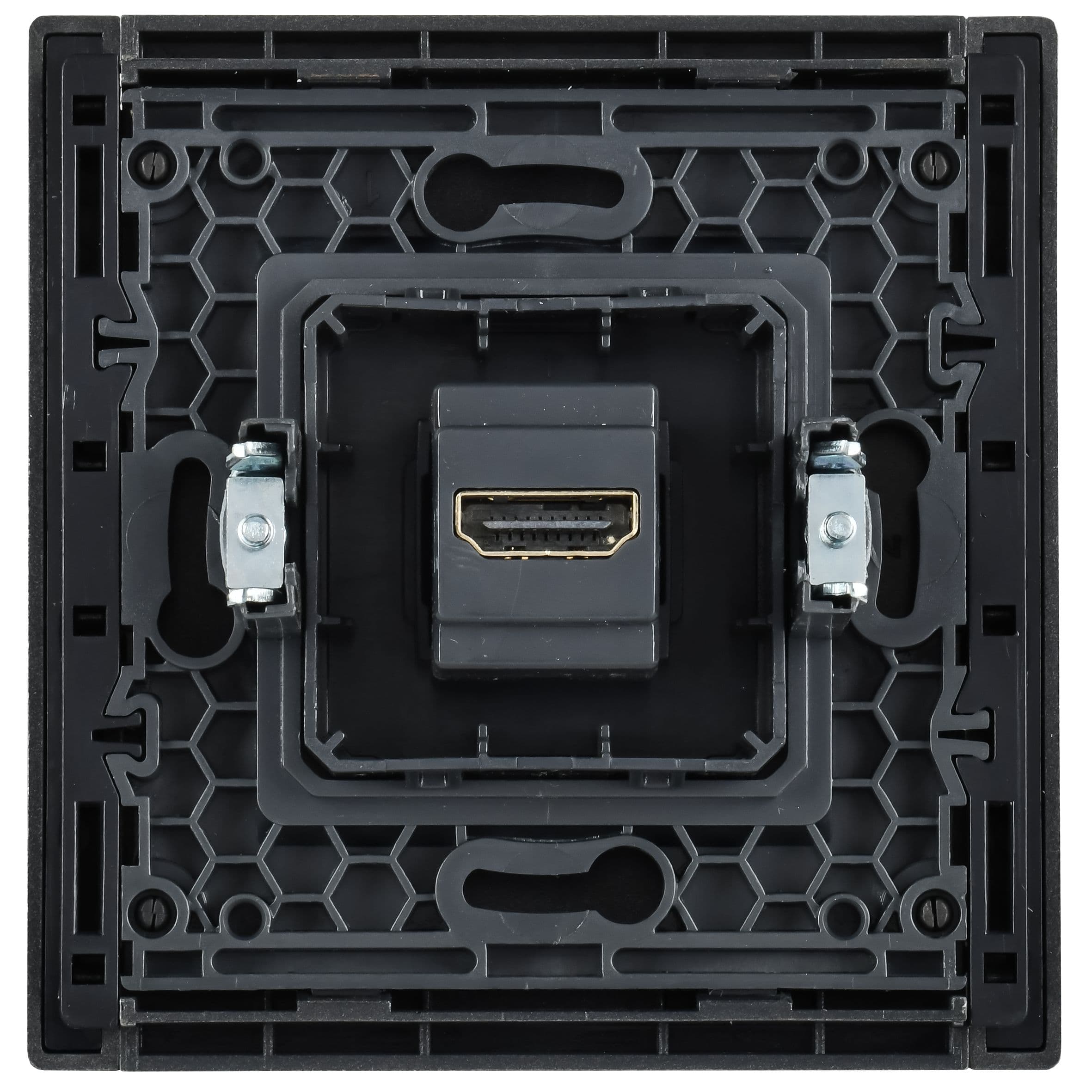 FORTE&PIANO Розетка HDMI FP540 сталь