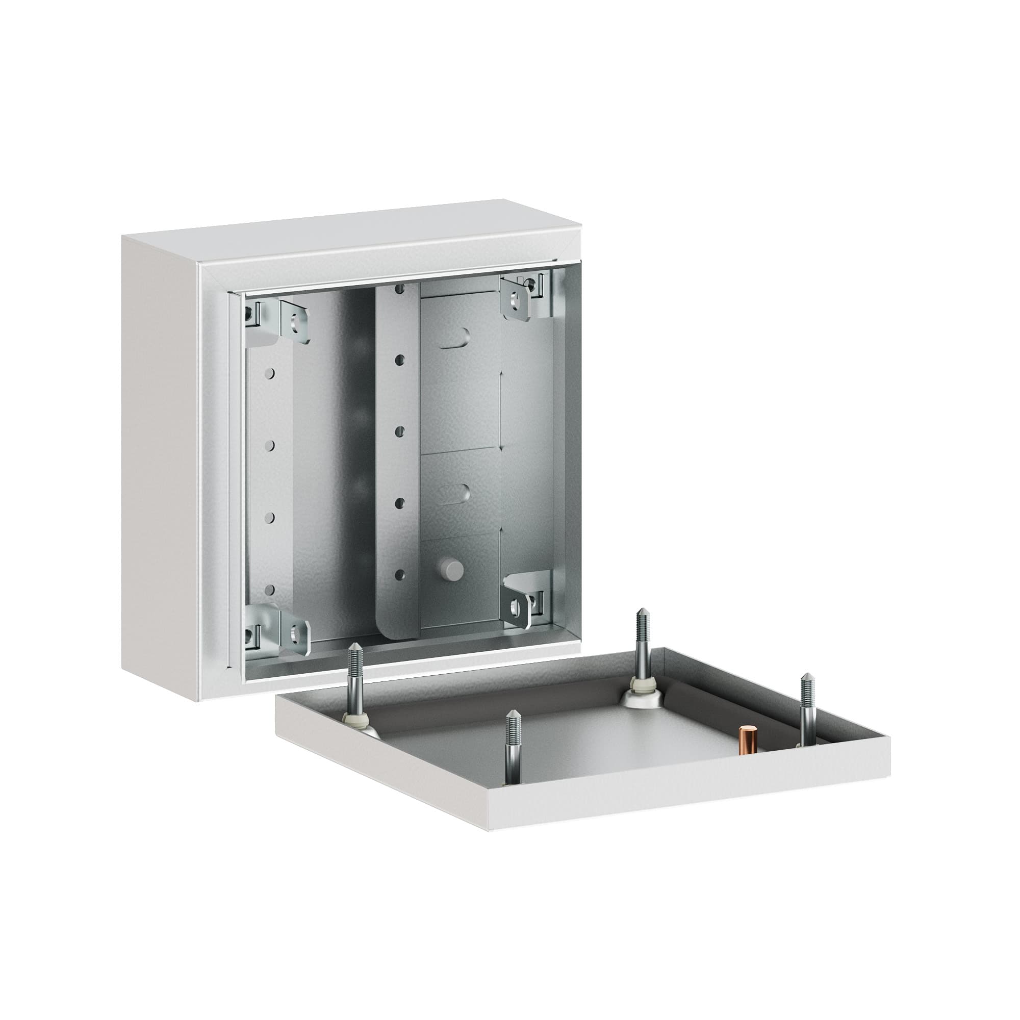 Корпус клеммный металлический SDE ВxШxГ 150x150x80 мм