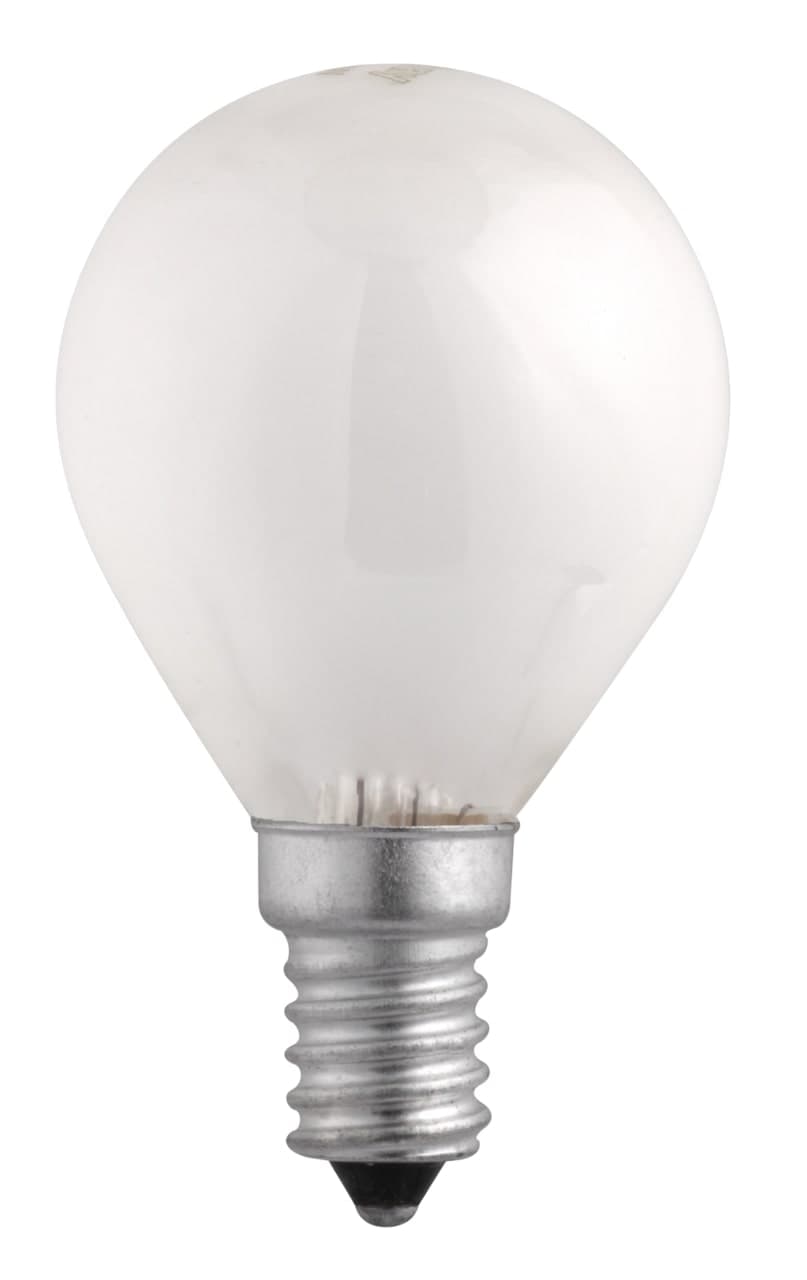 Лампа накаливания P45 240V 40 Вт E14 frosted