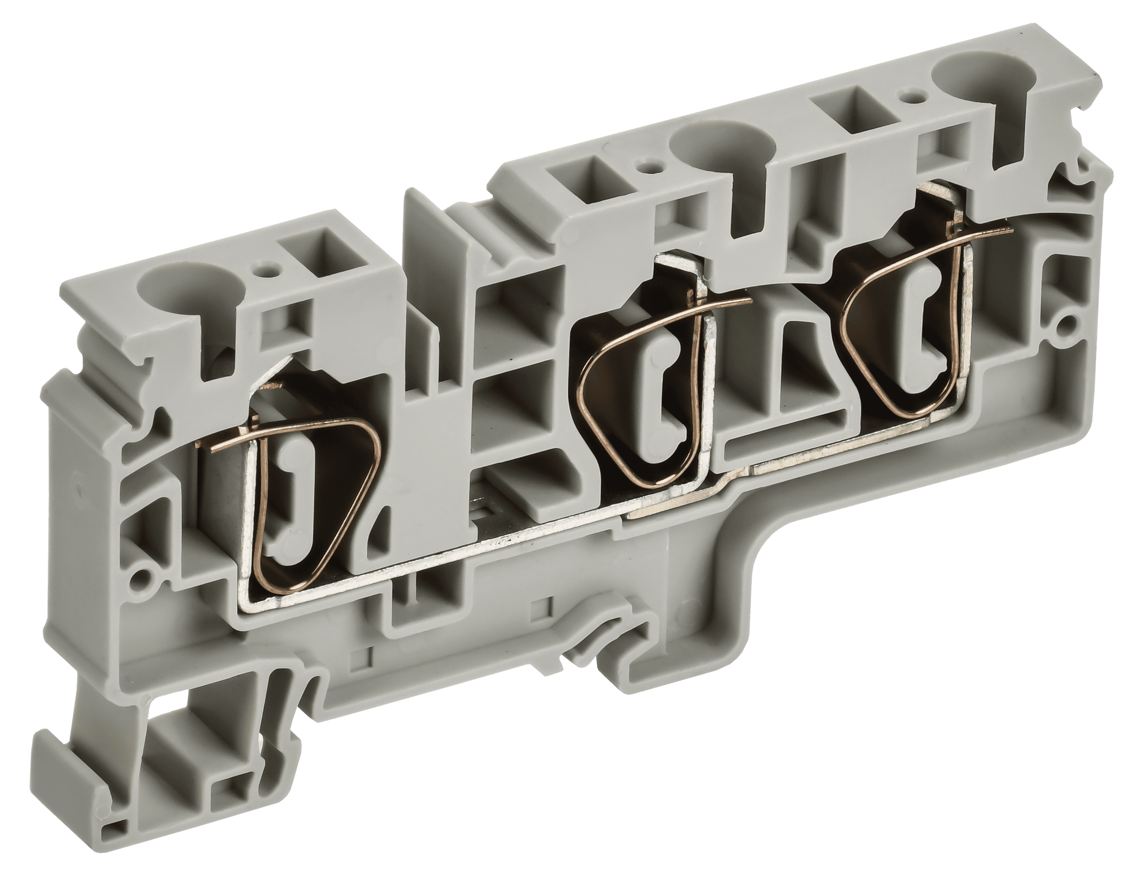 ARMAFIX Клемма пружинная CX10-3 10мм2 трехконтактная серая IEK