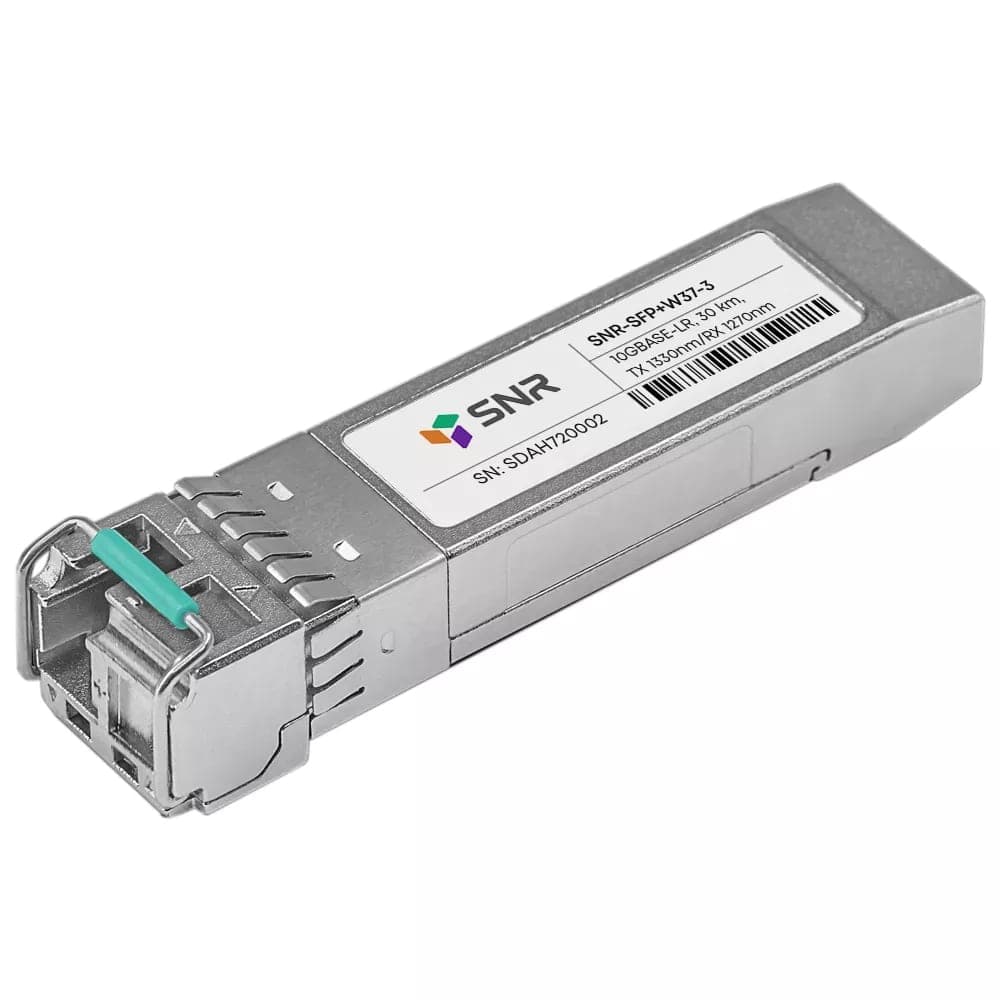 Модуль SFP+ WDM 1хLC, 10 Гб/с, 5 дБ, Tx:1330/Rx:1270 нм, до 3 км