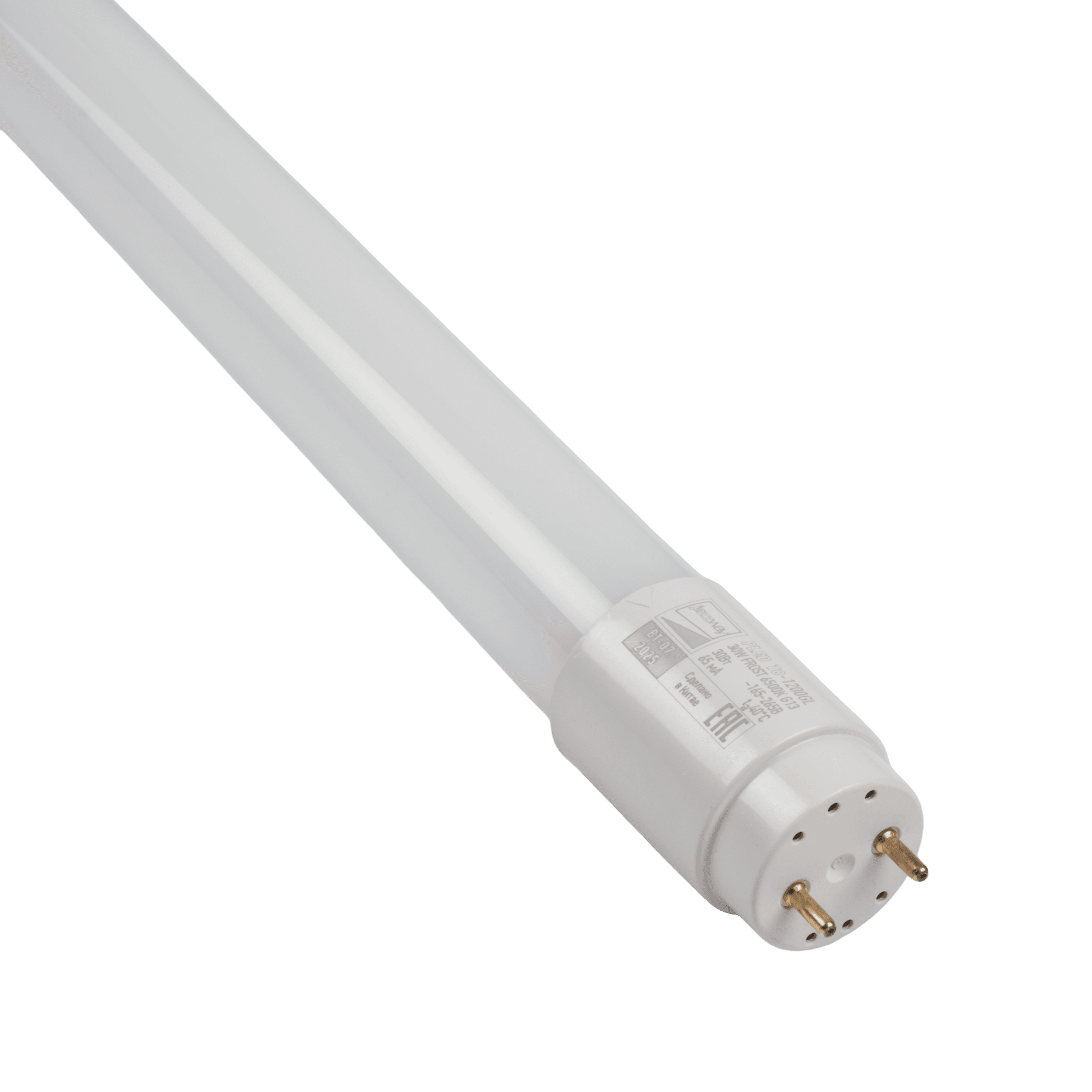 Лампа светодиодная LED 30Вт T8 холодный матовая 230V/50Hz(установка возможна после демонтажа ПРА) JazzWay
