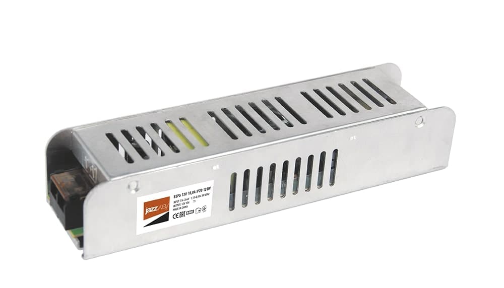 Драйвер светодиодный LED 12V10,0A=120W IP20 1г.гар