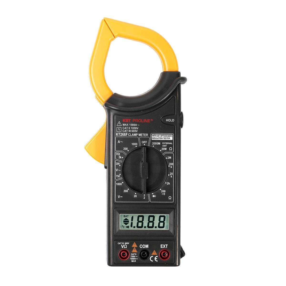 Клещи токовые цифровые KT 266F серия PROLINE
