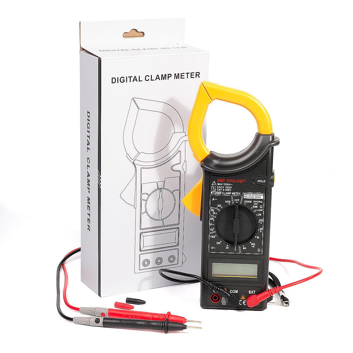 Клещи токовые цифровые KT 266F серия PROLINE