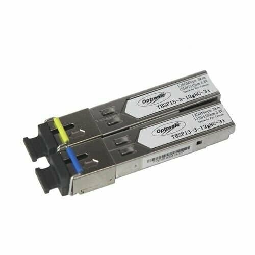 Модуль SFP оптический 1.25 Гбит/с, 3 км (Желтые)
