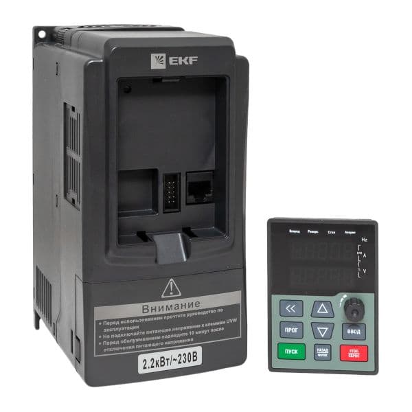 Преобразователь частоты 2.2/4 кВт 1х230В VECTOR-100