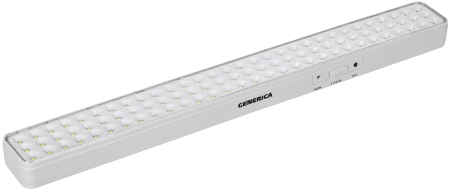 Светильник светодиодный аккумуляторный ДБА 1090 непостоянного действия 90LED 6ч 9 Вт GENERICA