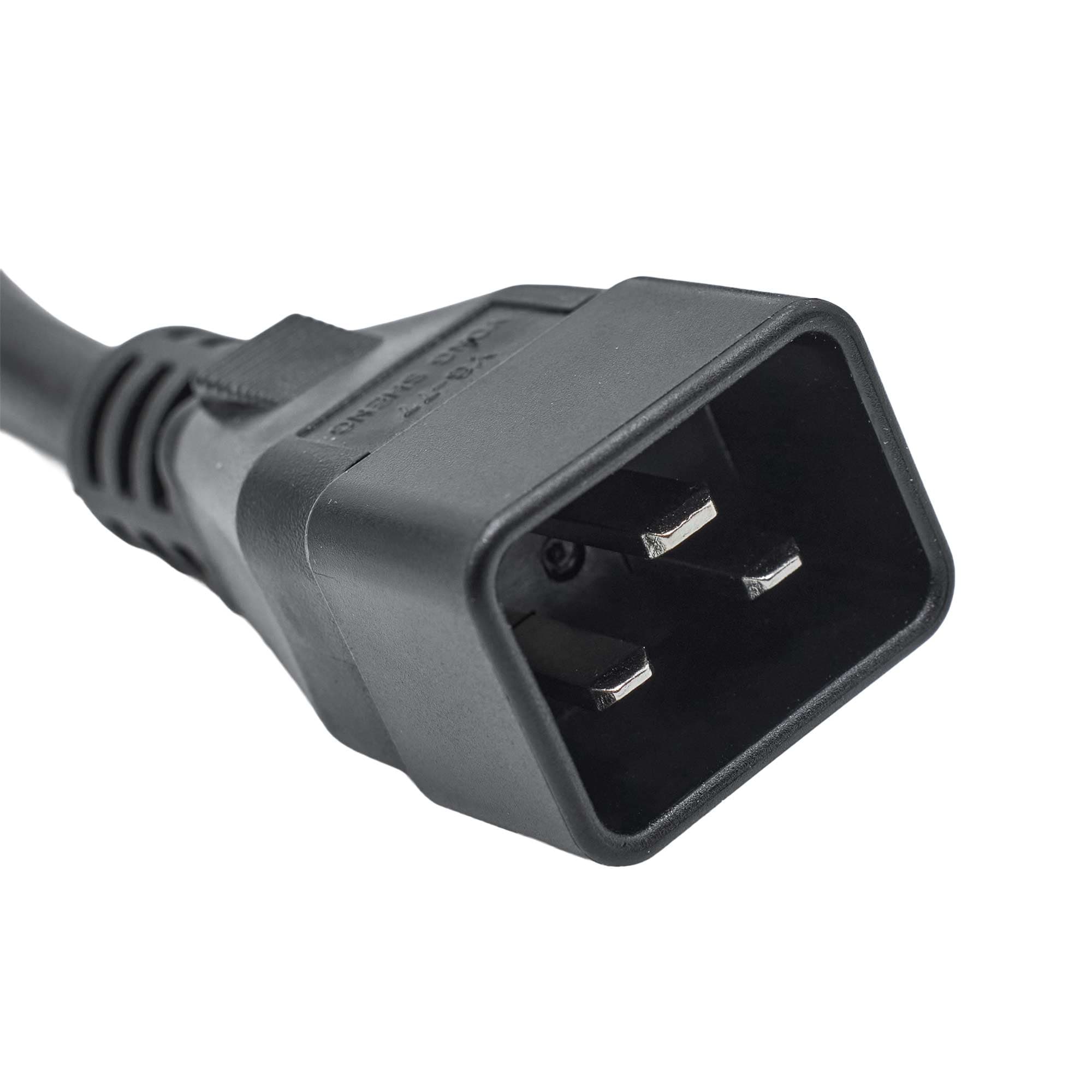 Кабель питания IEC 60320 С19 - IEC 60320 C20 - 0.5м