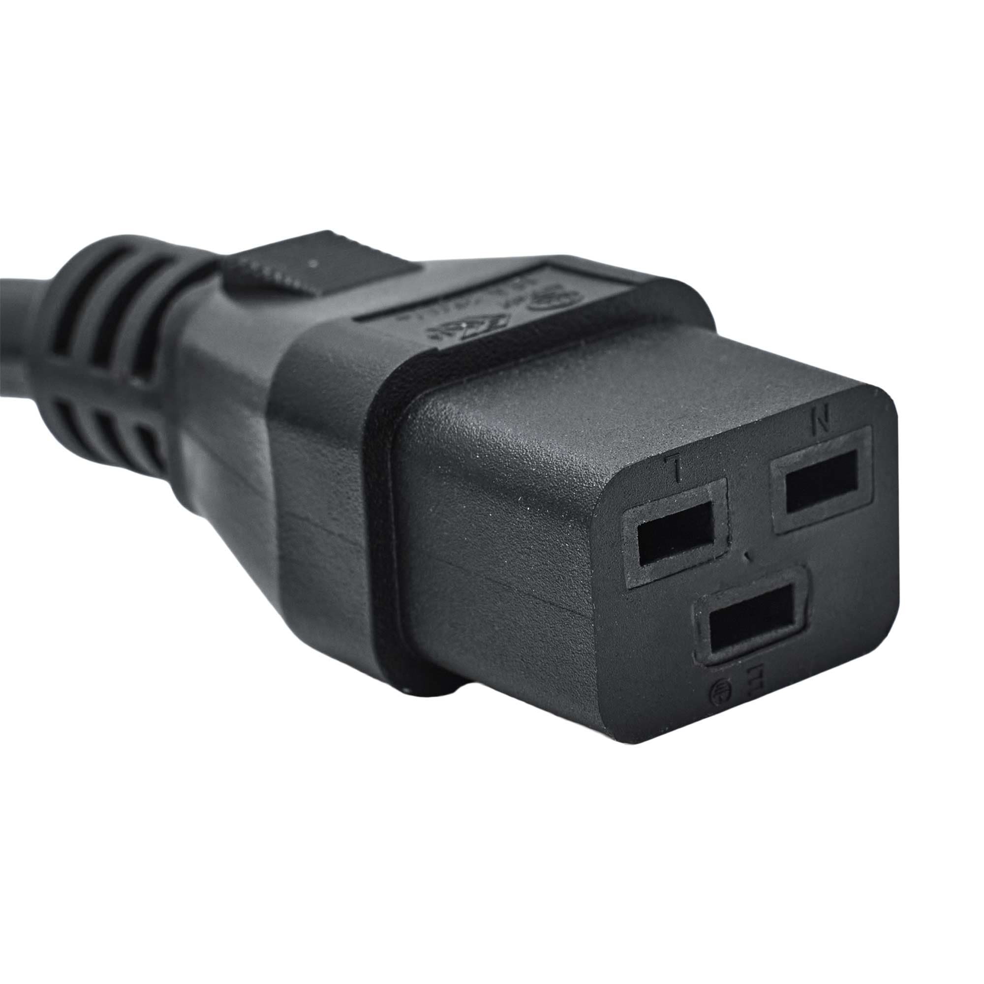 Кабель питания IEC 60320 С19 - IEC 60320 C20 - 0.5м