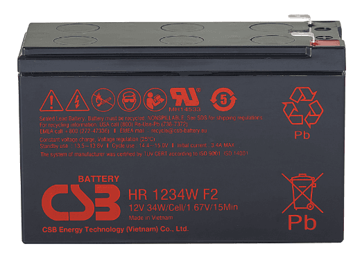 Аккумулятор HR 12В 34W