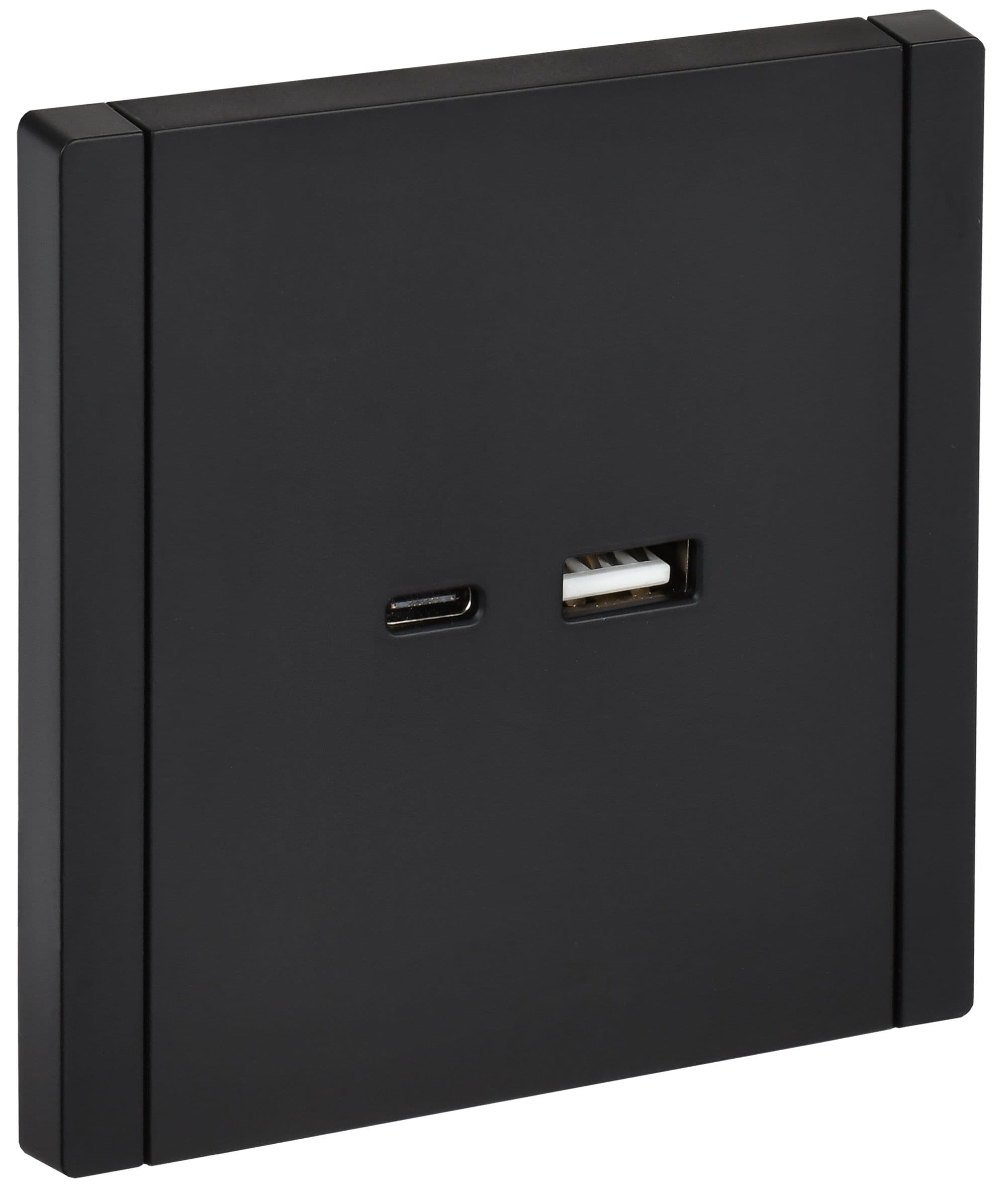 FORTE&PIANO Розетка USB A+C 3,1А FP150 черный IEK