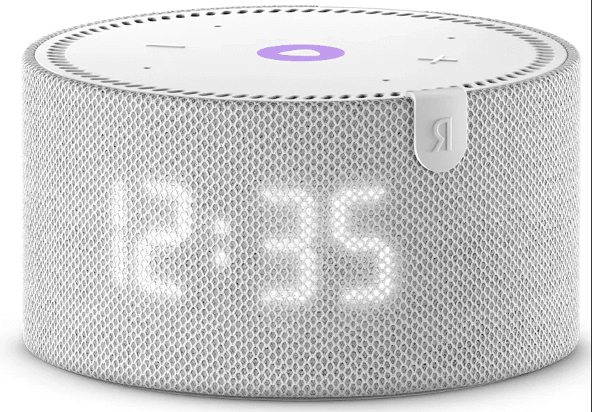 Колонка умная Яндекс.Станция Мини с часами, серый опал, YNDX-00020G
