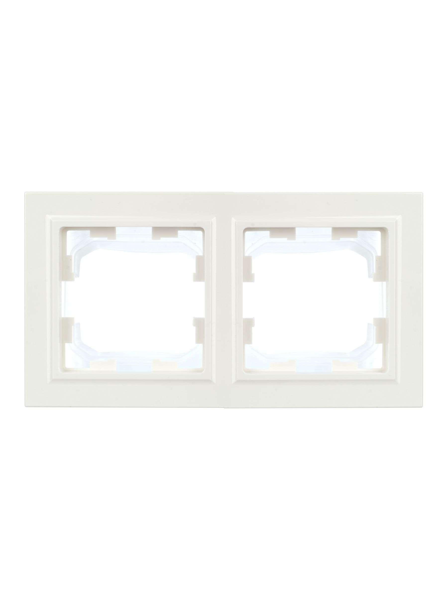 BRITE Рамка 2-местная IP44 РУ-2-БрБ-44 белый